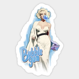 Bubblegum Woman Sticker